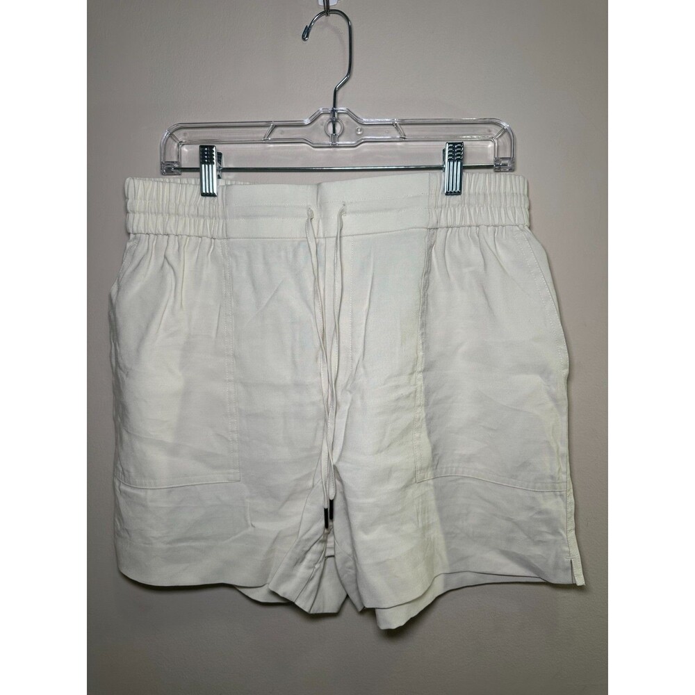 Women’s Ivory SIMPLY VERA VERA WANG High-Waisted Shorts Size Medium
